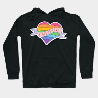 Multicolor Colorful Creative Love Parade Pride Hoodie